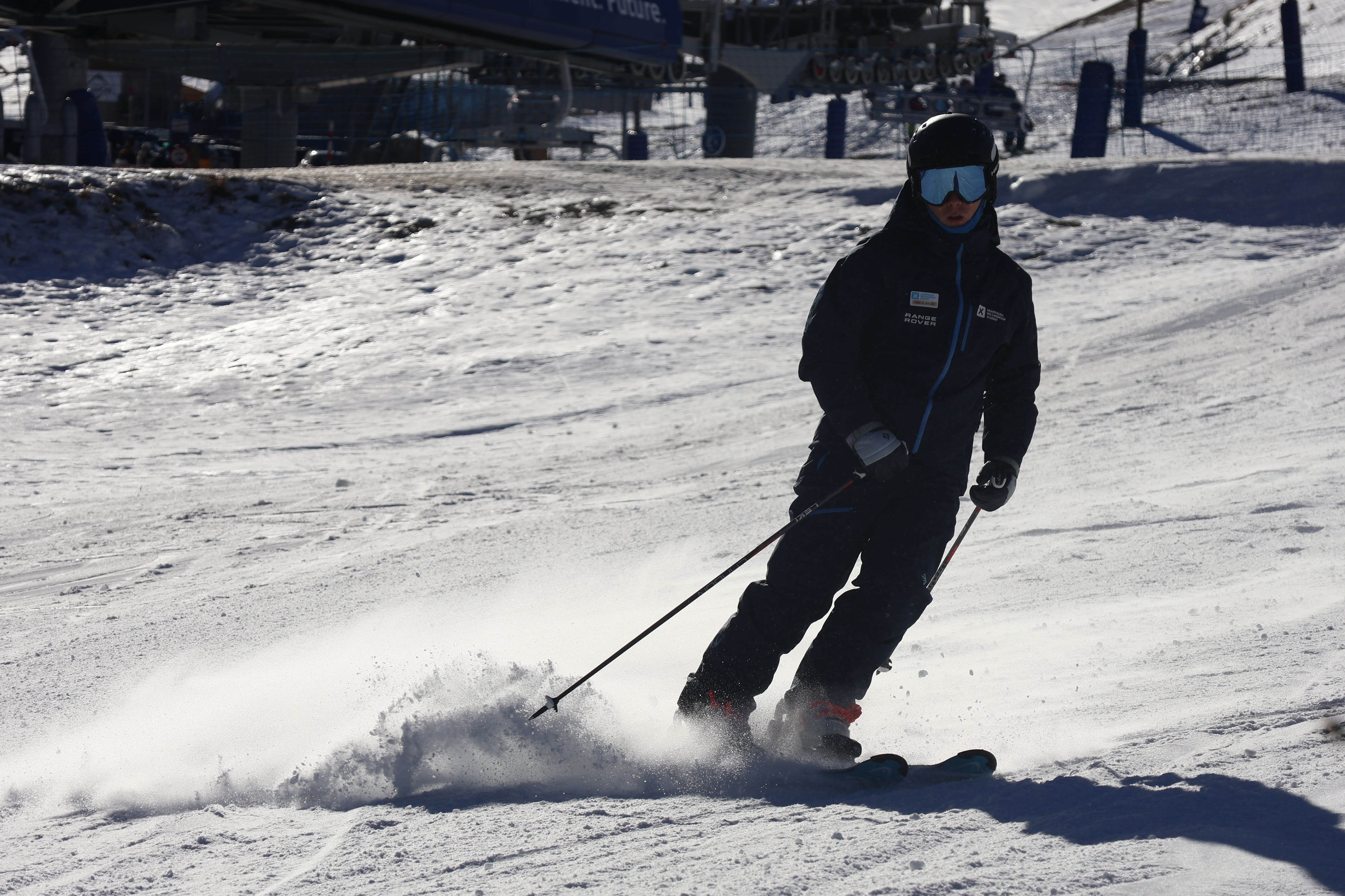 Un esquiador al NeuFest. Imatge: Foto: I. M. / ANA