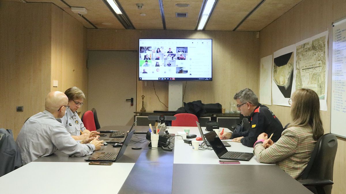 Reunió de Protecció Civil per l'episodi de pluja d'aquest dilluns