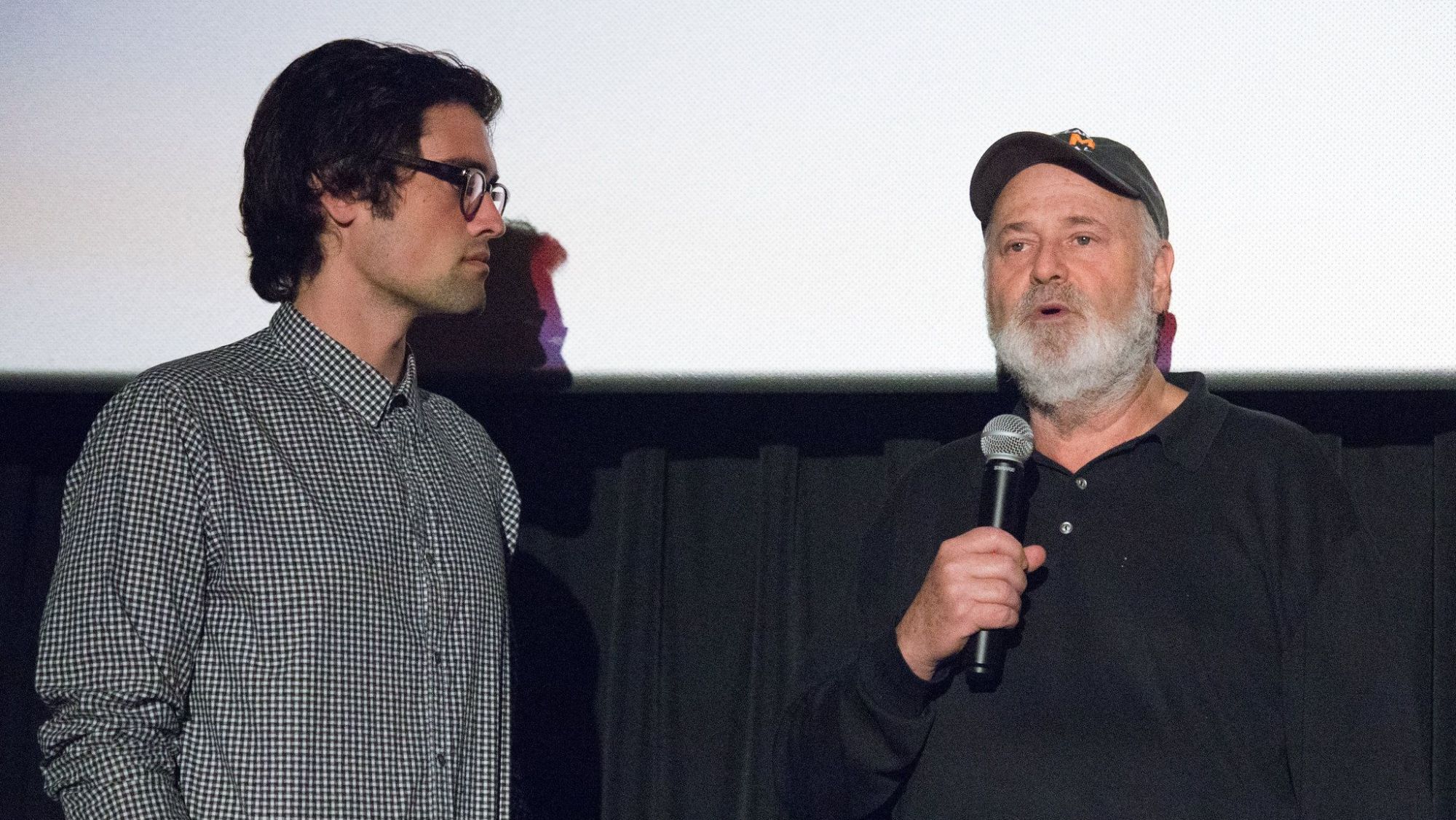 Rob Reiner i el seu fill Nick Reiner, Flickr Montclair Film