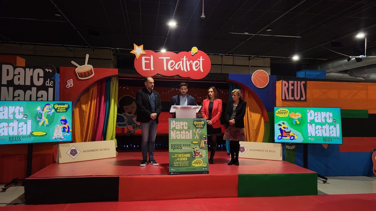 Presentació del Parc de Nadal de Reus 2025