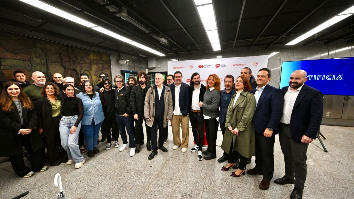 El transbordament de Passeig de Gràcia es converteix en un espai musical interactiu amb intel·ligència artificial 1