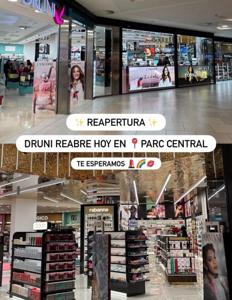 Reobertura de la botiga de Druni al Parc Central de Tarragona