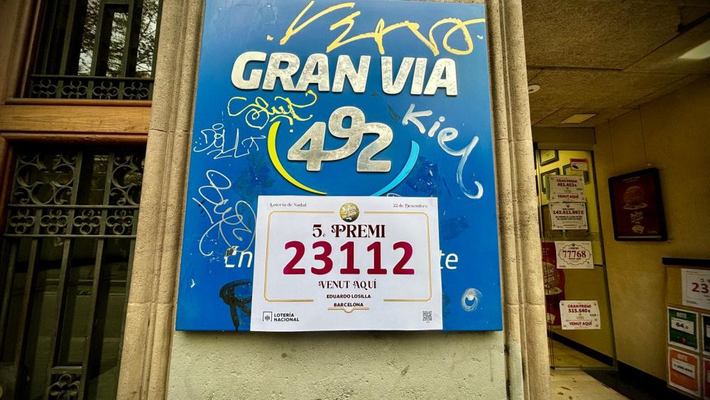 Cinquè premi repartit a Barcelona