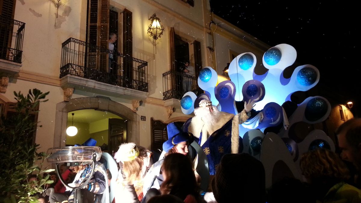 Cavalcada de Reis a Sant Pere de Ribes arxiu