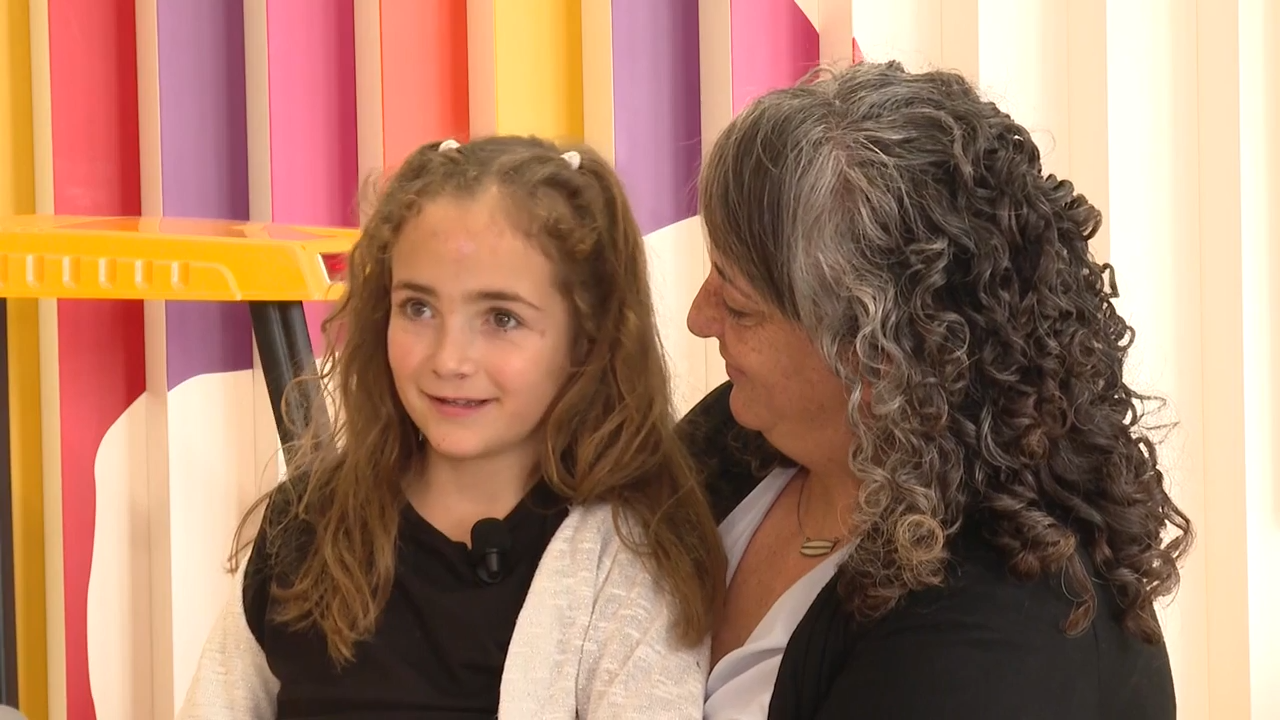 Elsa, la nena de 6 anys que ha recuperat la vista | FOTO: Cuatro