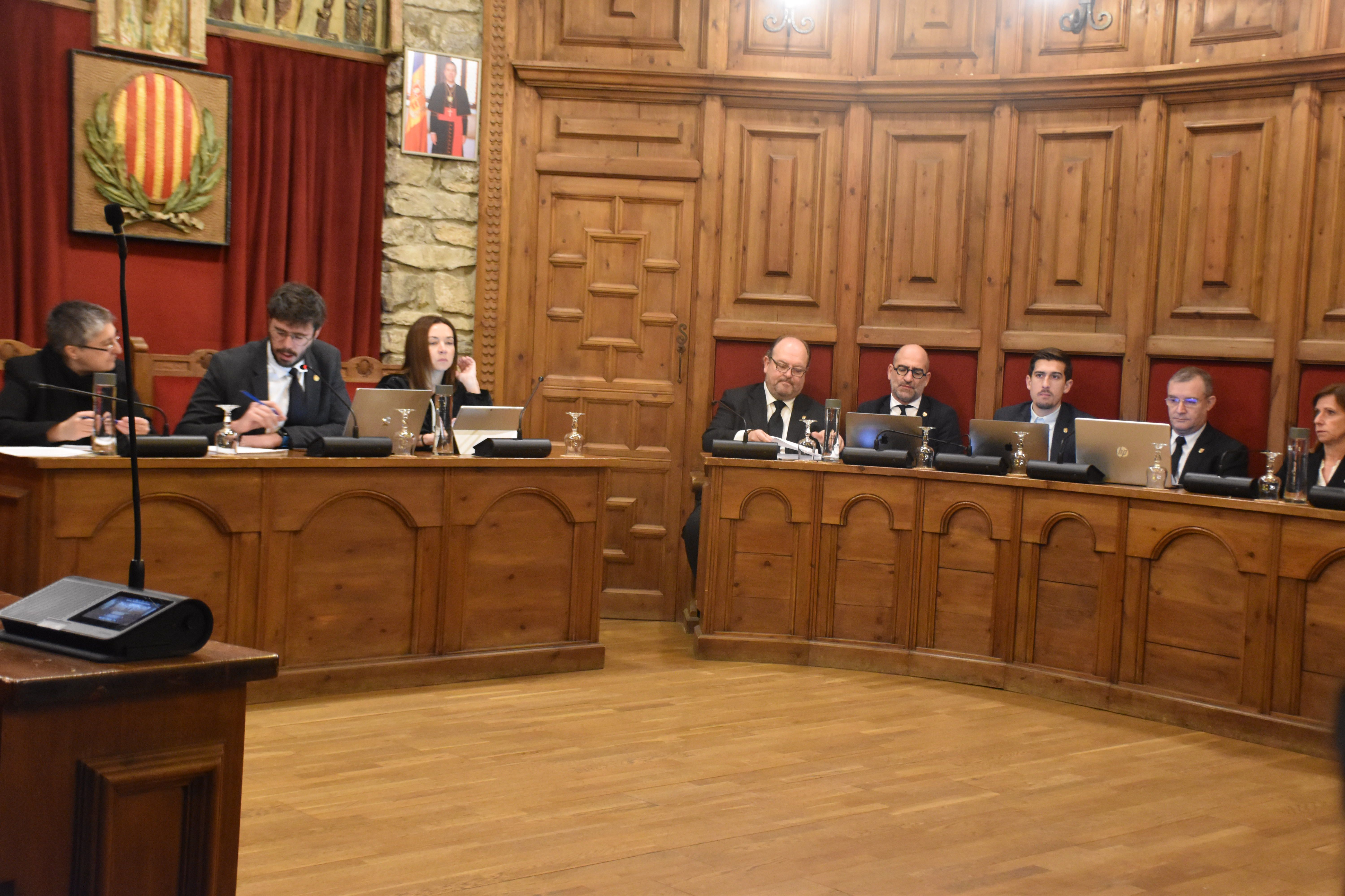 La sessió del consell de comú de Sant Julià de Lòria | FOTO: I.M. (ANA)