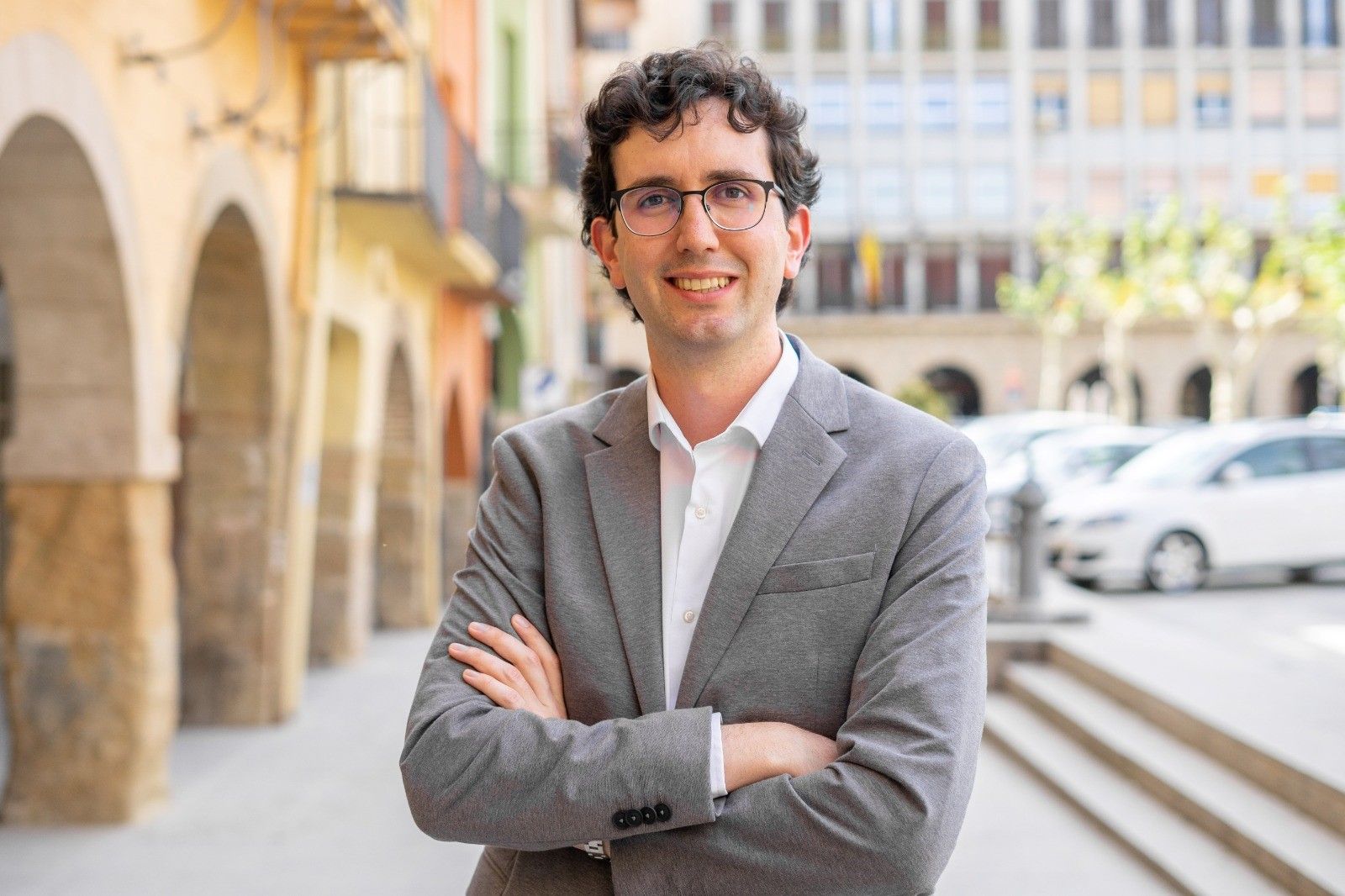 Marc Solanes i Roca, paer de Junts per Balaguer i diputat a la Diputació de Lleida