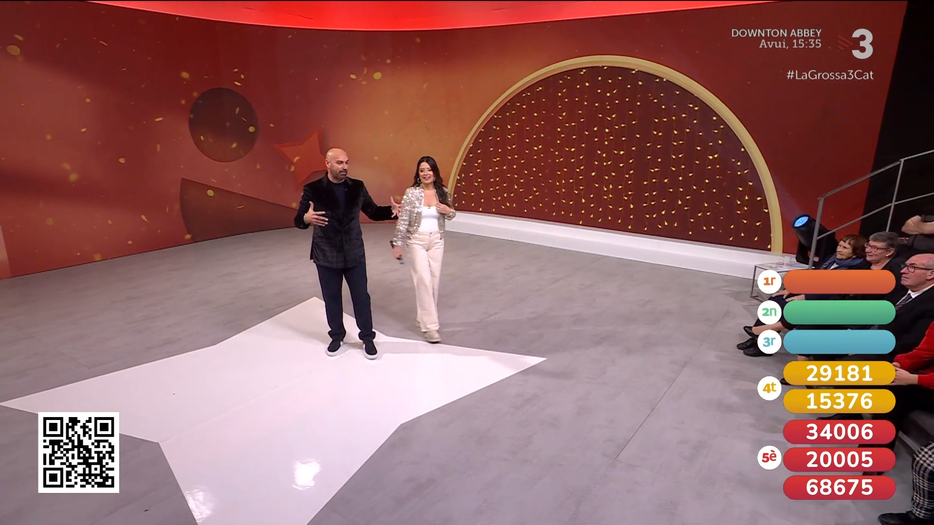 Llistat de quarts i cinquens premis de la Grossa de Cap d'Any