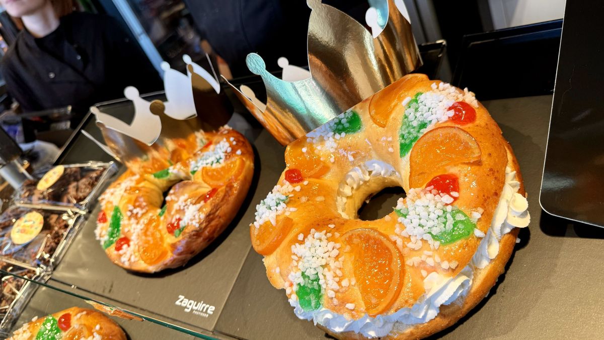 Tortells de Reis a la pastisseria Zaguirre de Terrassa.