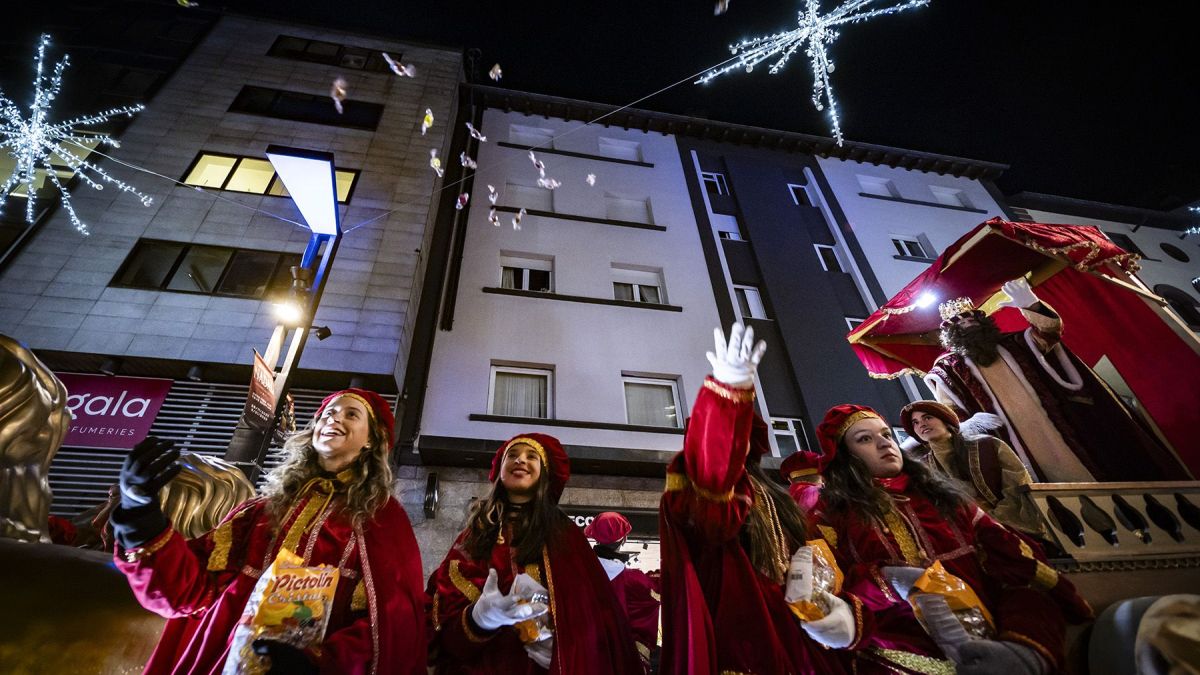 La cavalcada conjunta d'Andorra la Vella i Escaldes Engordany 1