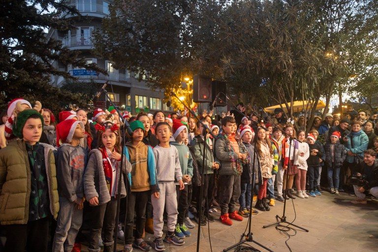 Un dels actes de Nadal 2025 a Mollet del Vallès