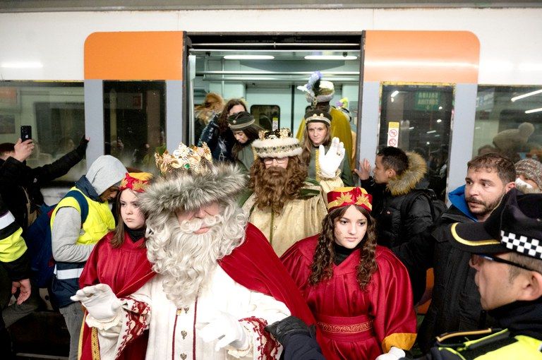 Els reis d'orient arriben a Mollet del Vallès