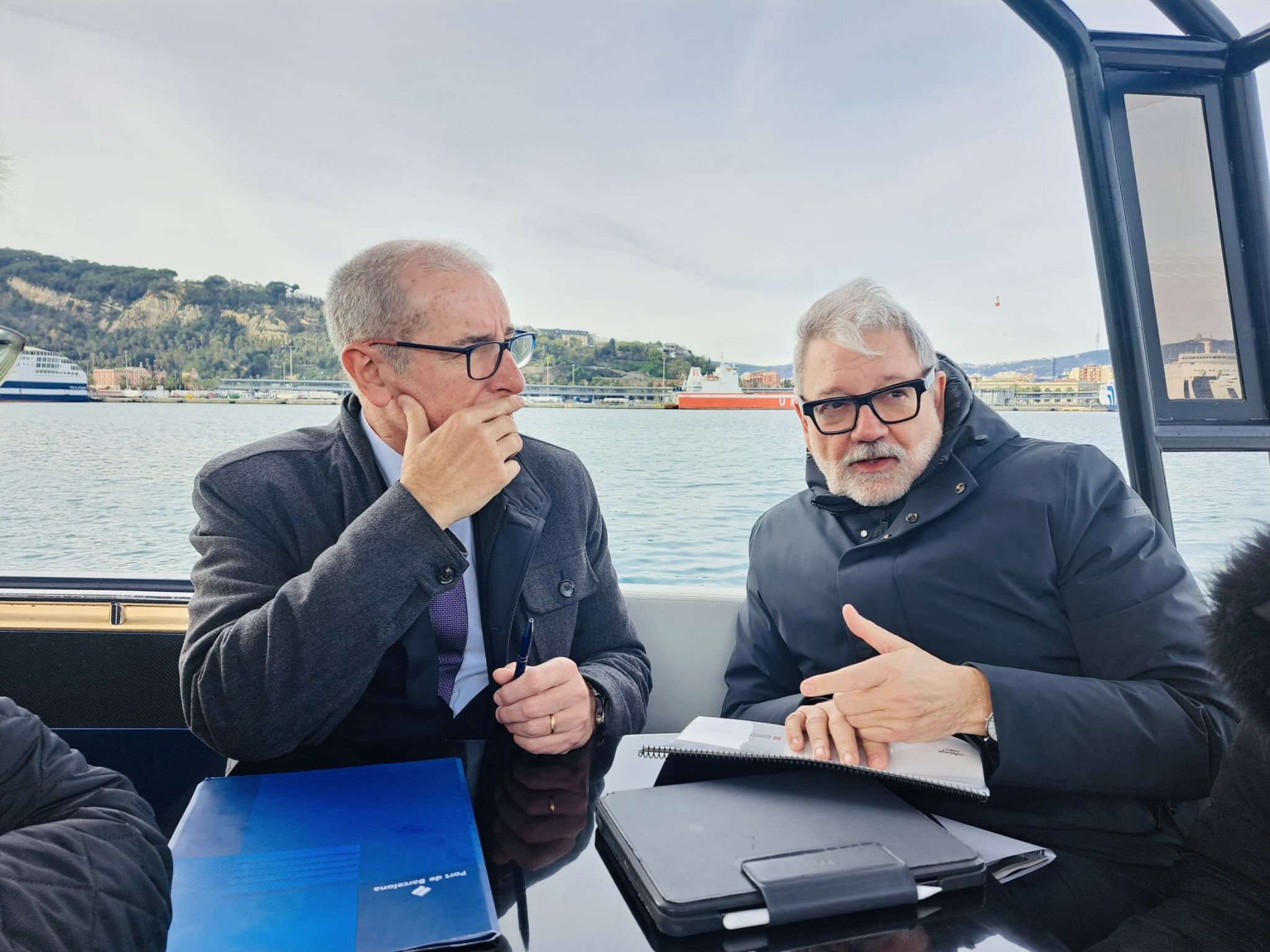 Visita institucional del paer en cap al Port de Barcelona amb el seu president per estudiar possibles aliances (2)