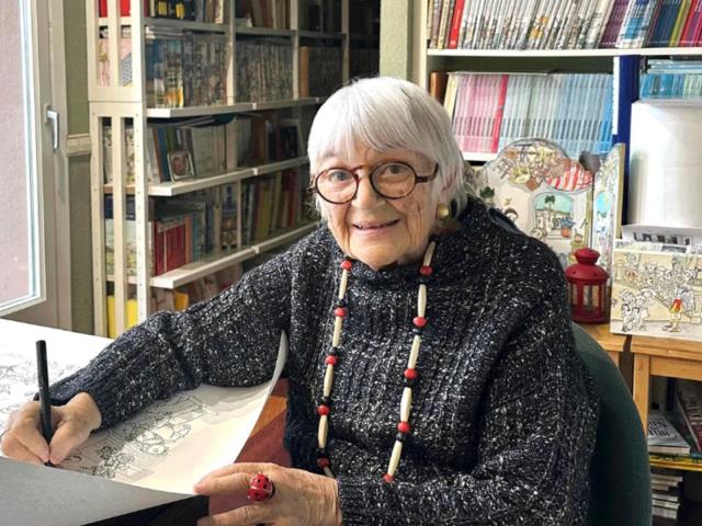 Pilarin Bayés, il·lustradora i dibuixant