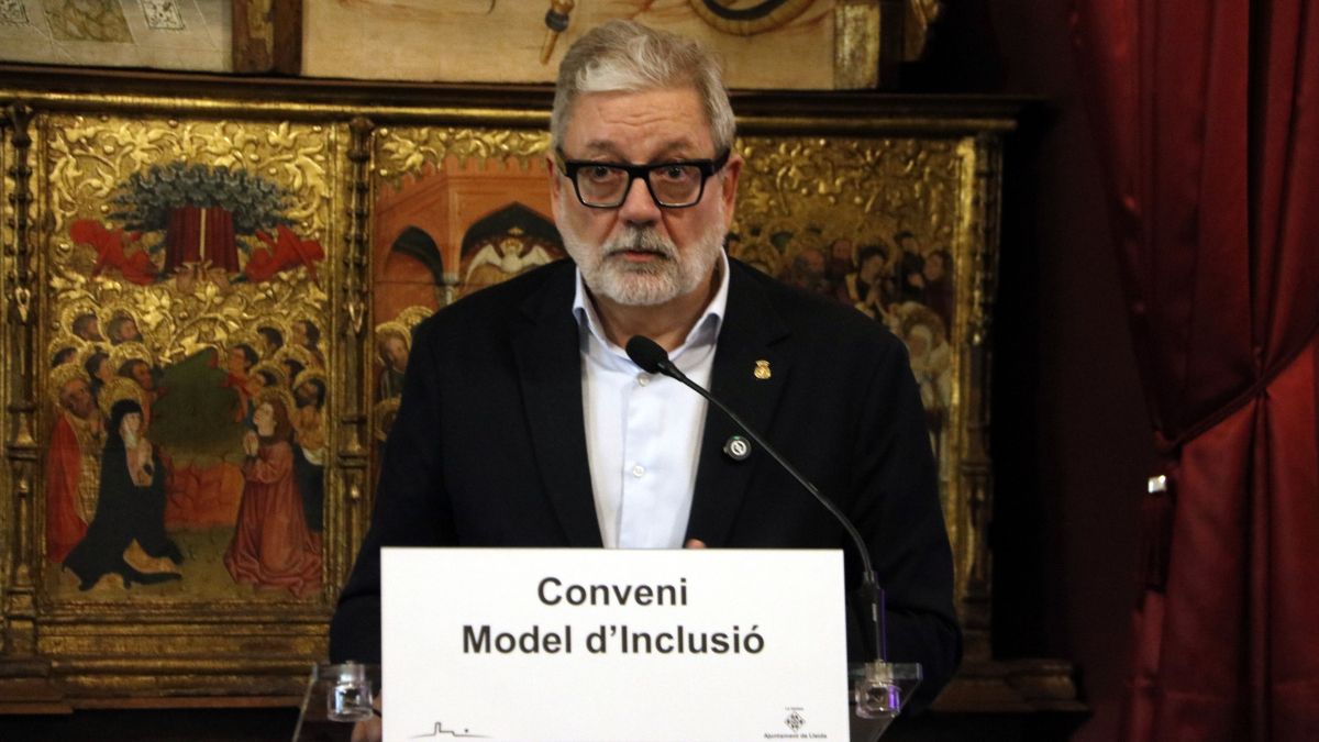 L'alcalde de Lleida, Fèlix Larrosa