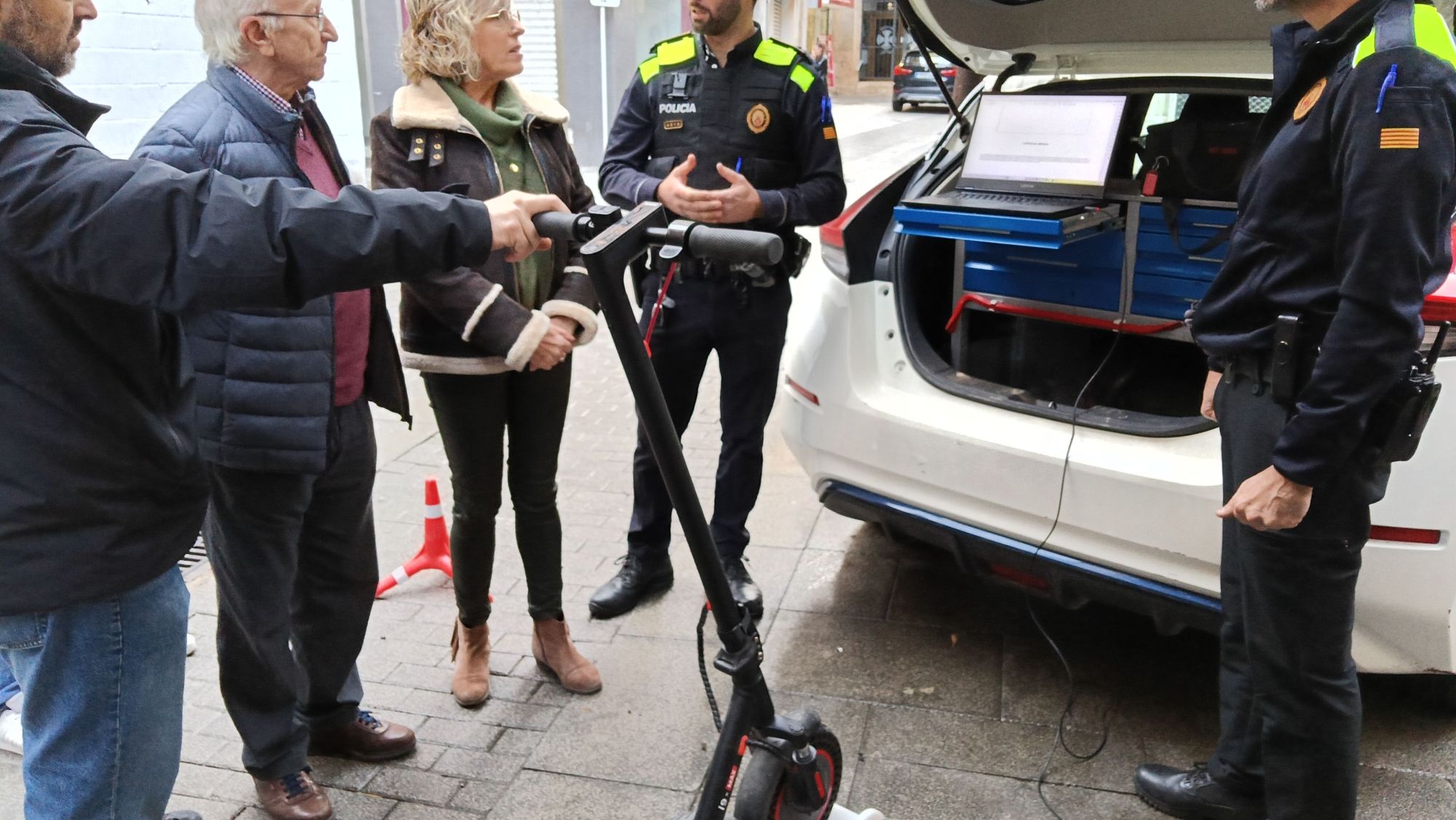 Radar de patinets a Tortosa 2
