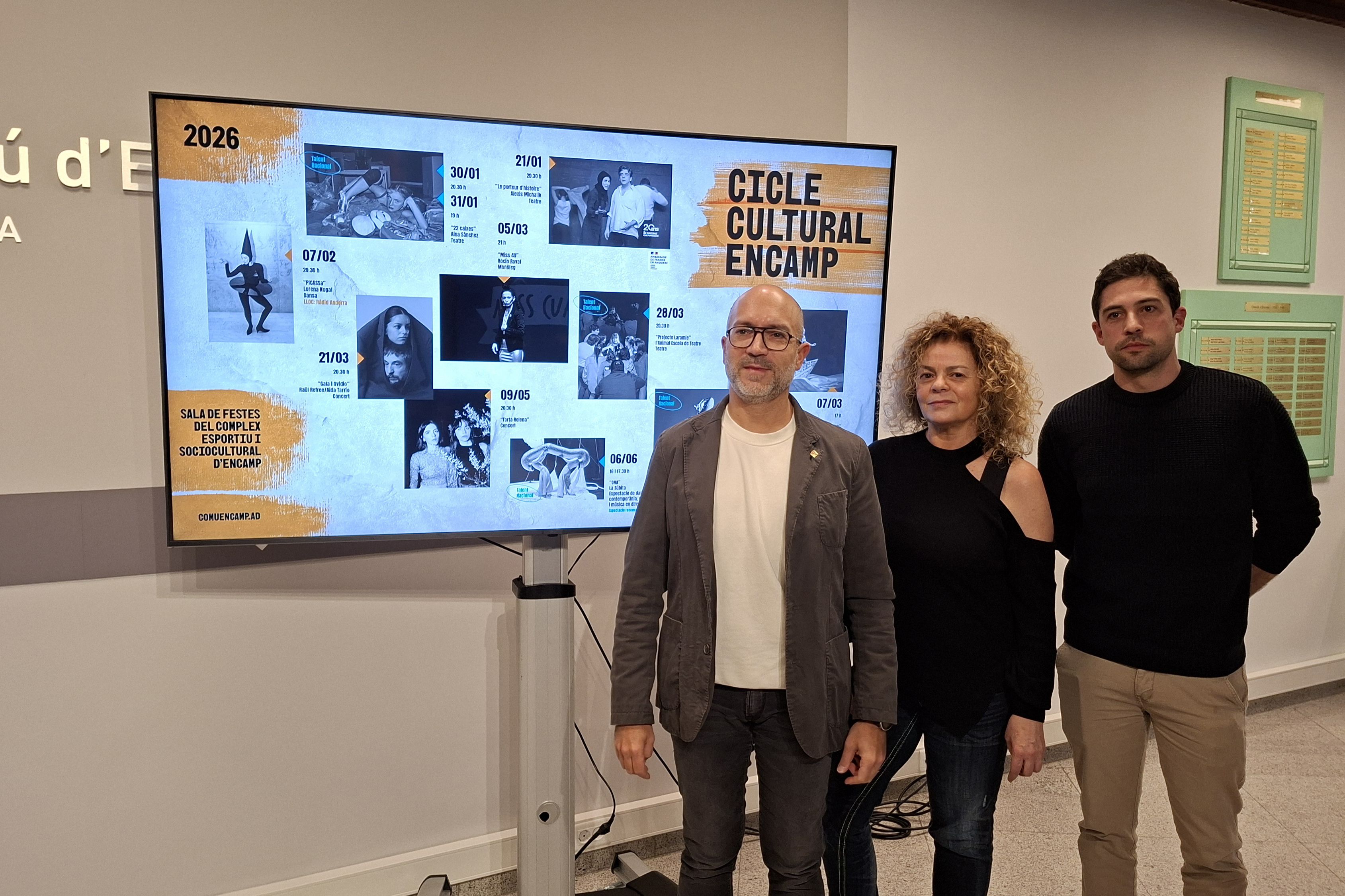 Encamp presenta un Ciclo Cultural ecléctico, de calidad y con apuesta por el talento nacional | FOTO: R.S. (ANA)