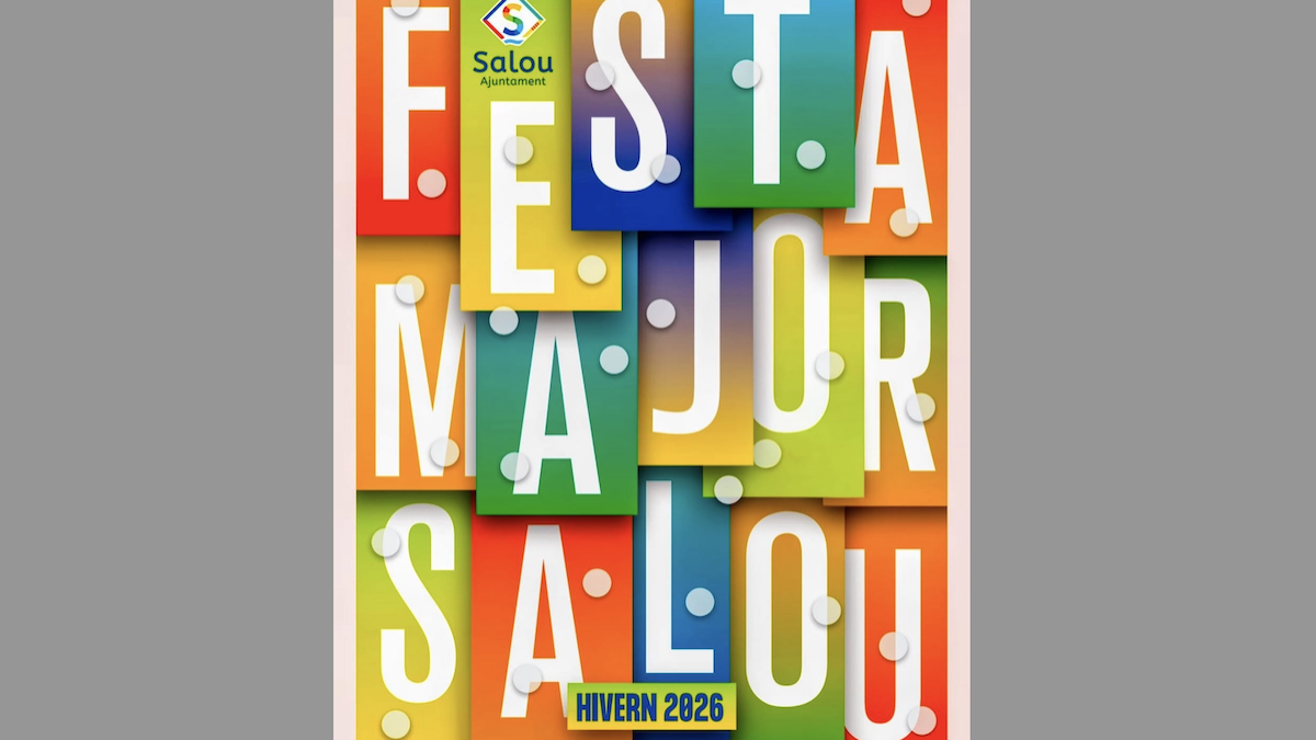 Cartell de la Festa Major d'Hivern de Salou 2026