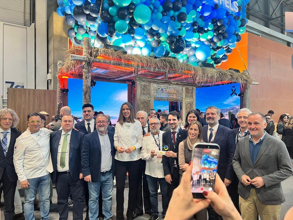 La delegació castelldefelenca rep el distintiu de Saborea España