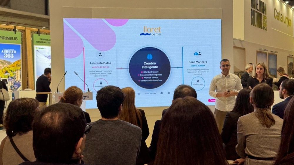 Lloret Turisme presenta el seu projecte d’implementació d’Intel·ligència Artificial 360º 1