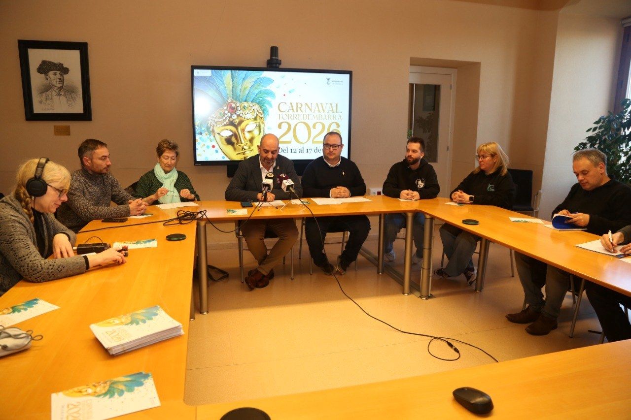 032 Presentació programa Carnaval 2026 Torredembarra