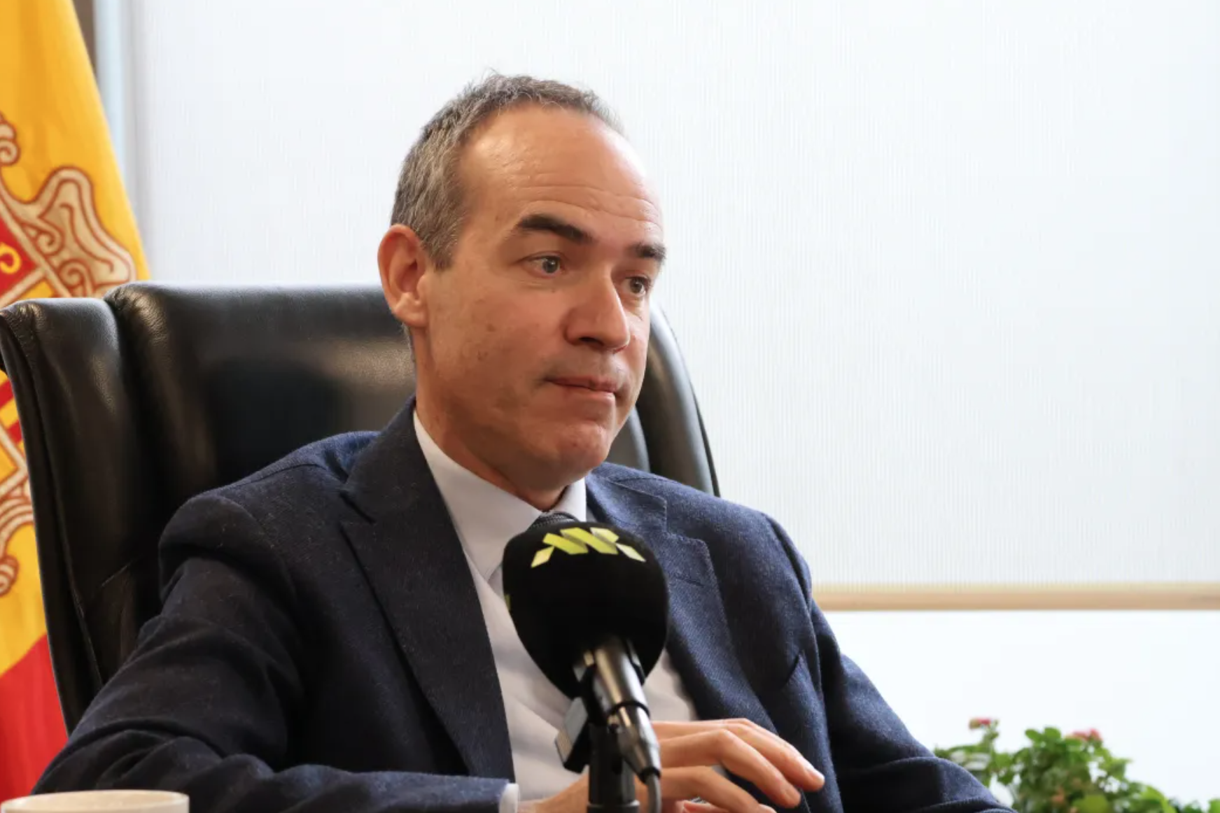 El cònsol major de Canillo, Jordi Alcobé | FOTO: ANA