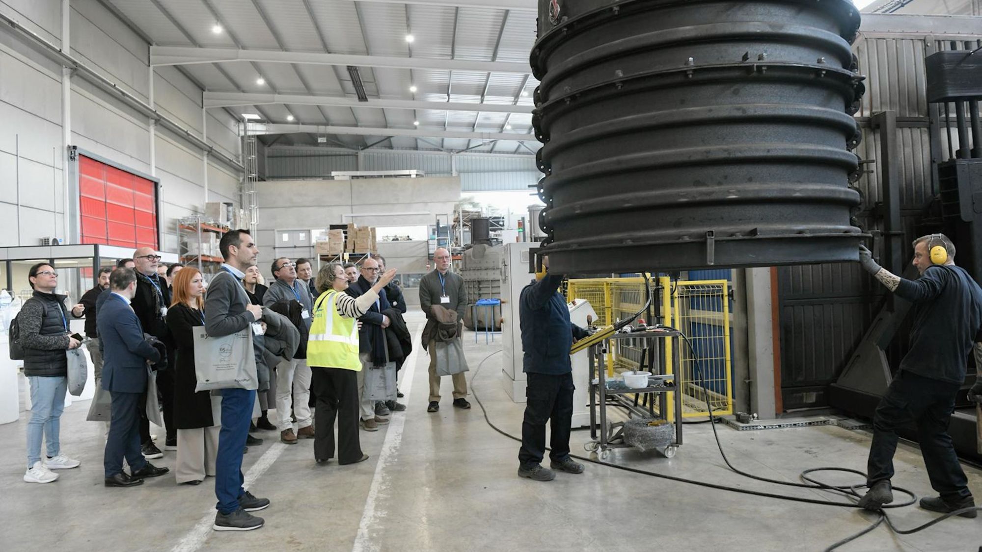 Les instal·lacions d'Aqua Resmat a Sallent