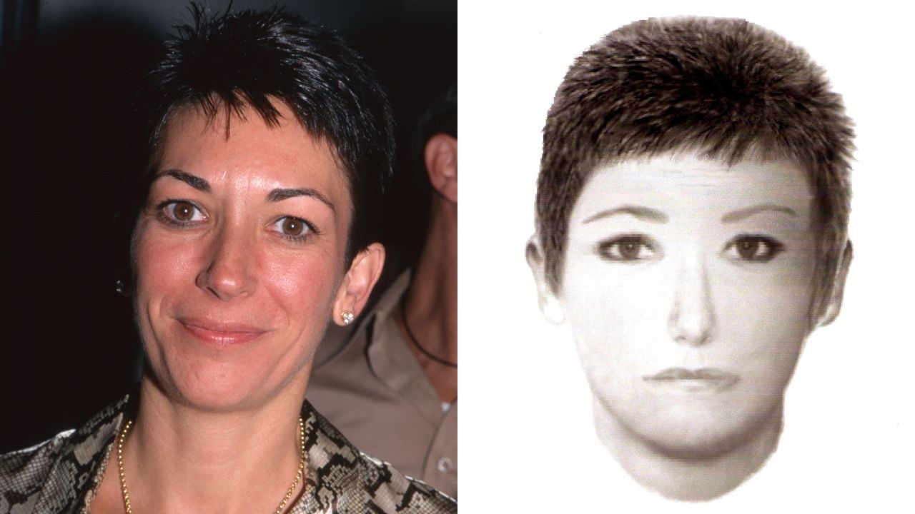 Ghislaine Maxwell i el retrat robot d'un testimoni que assegura haver vist una dona que s'hi assemblava amb una nena que recordava a Madeleine McCann
