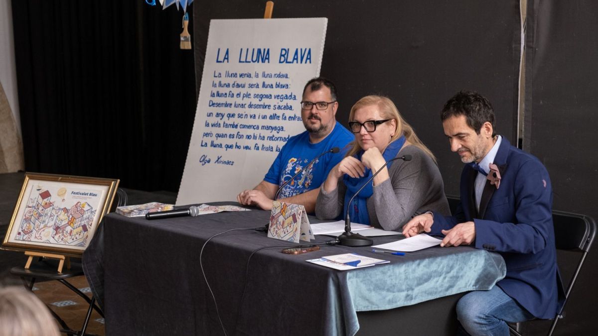 Sandra Ramos a la presentació de la tercera edició del Festivalet Blau de Tarragona