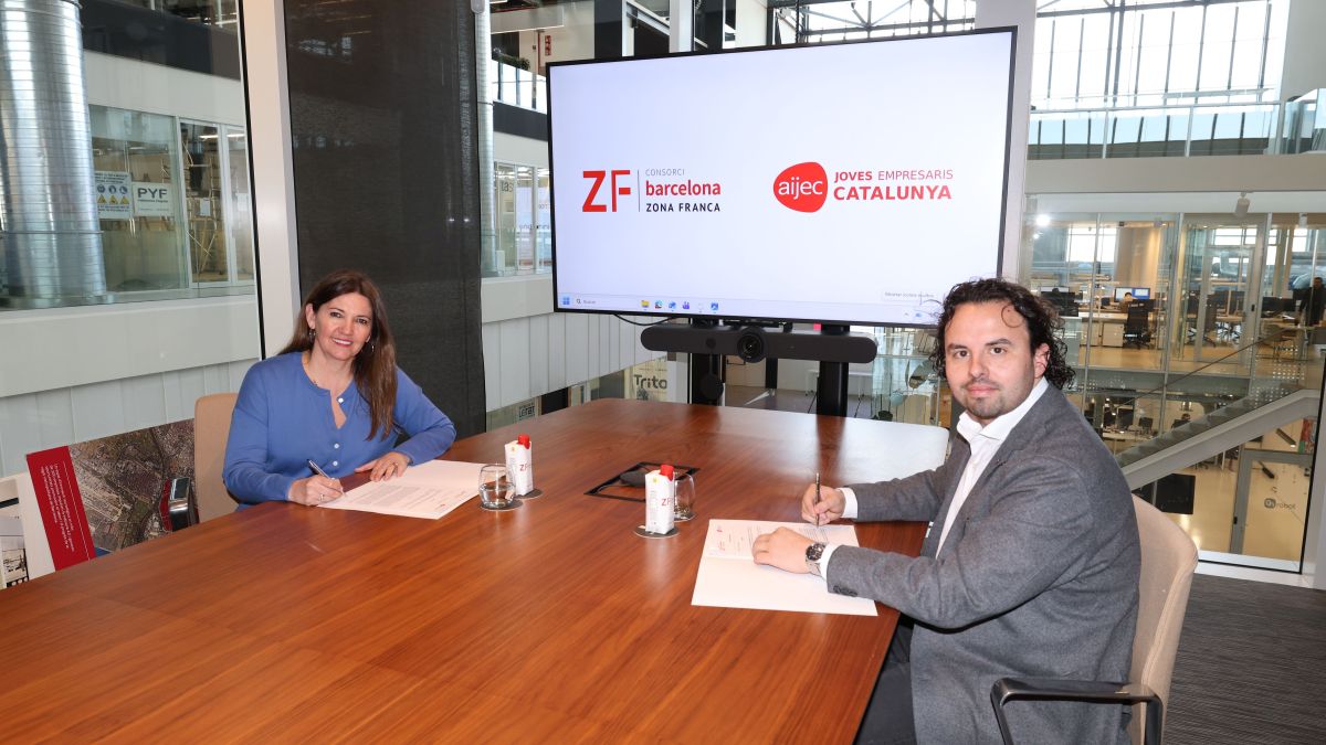 La Zona Franca de Barcelona patrocinarà el premi de l’AIJEC i obrirà el DFactory als joves emprenedors 1