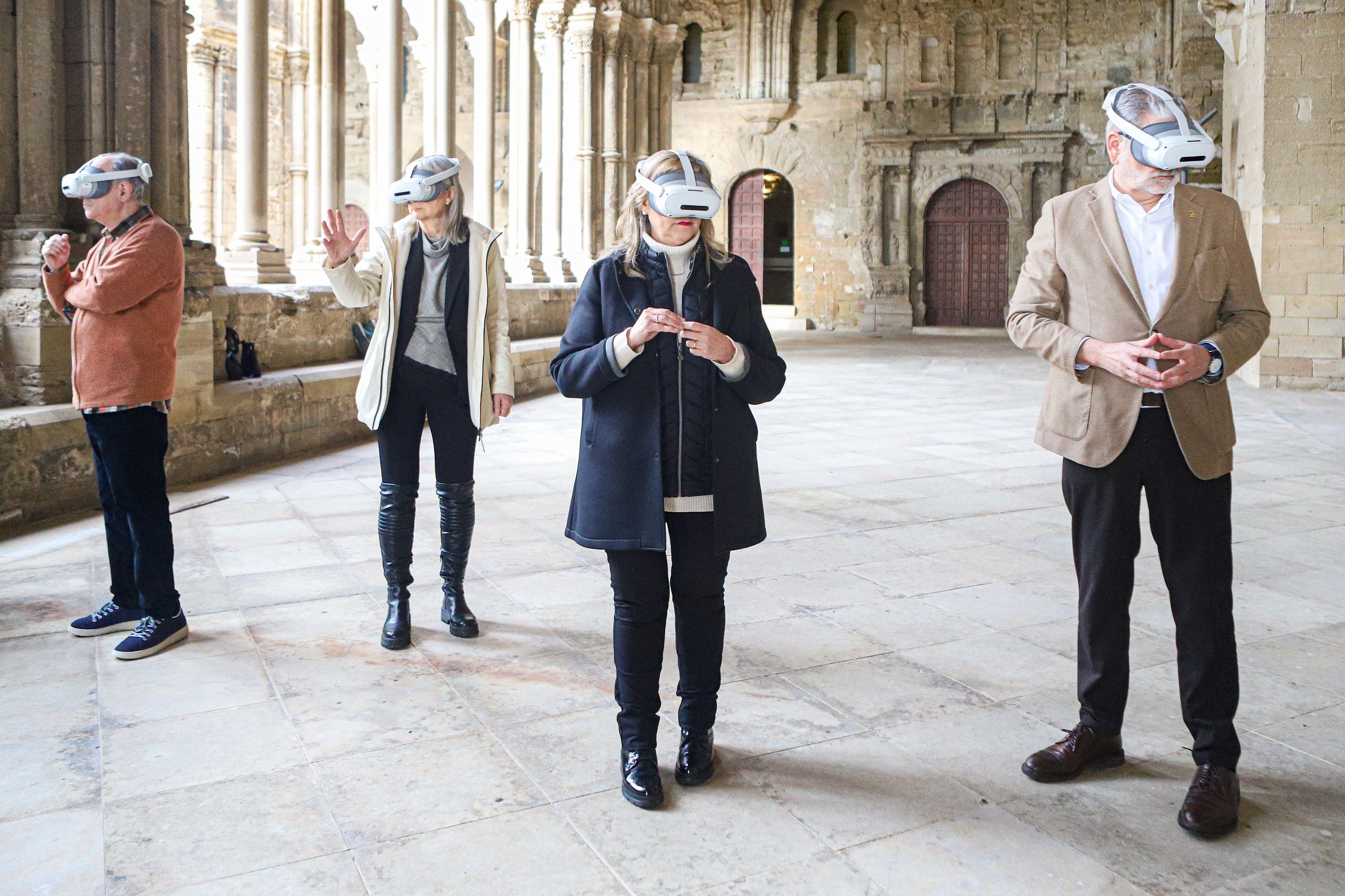 Presentació Realitat retrobada a la Seu Vella (JuntsXCat Paeria)