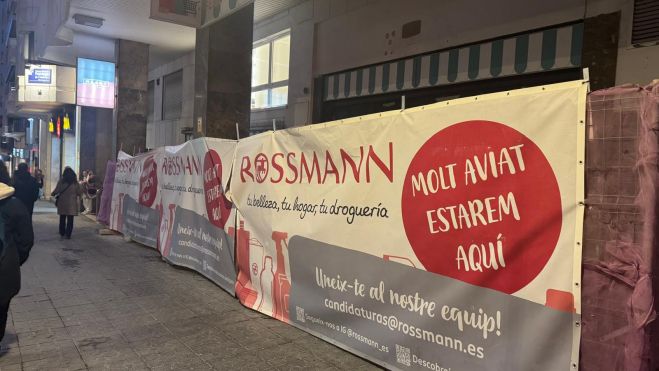 Futura botiga Rossmann a Tarragona
