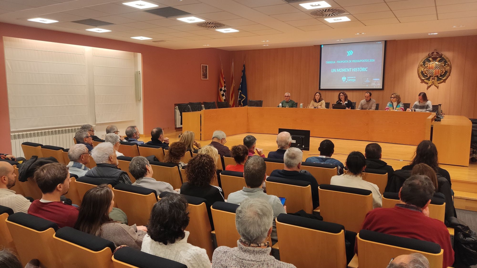 L'Ajuntament de Tàrrega preveu un pressupost municipal de 24,3 milions d’euros per a l'any 2026 1