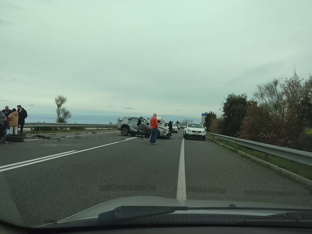 Accident a la C 31 a Ventalló 1