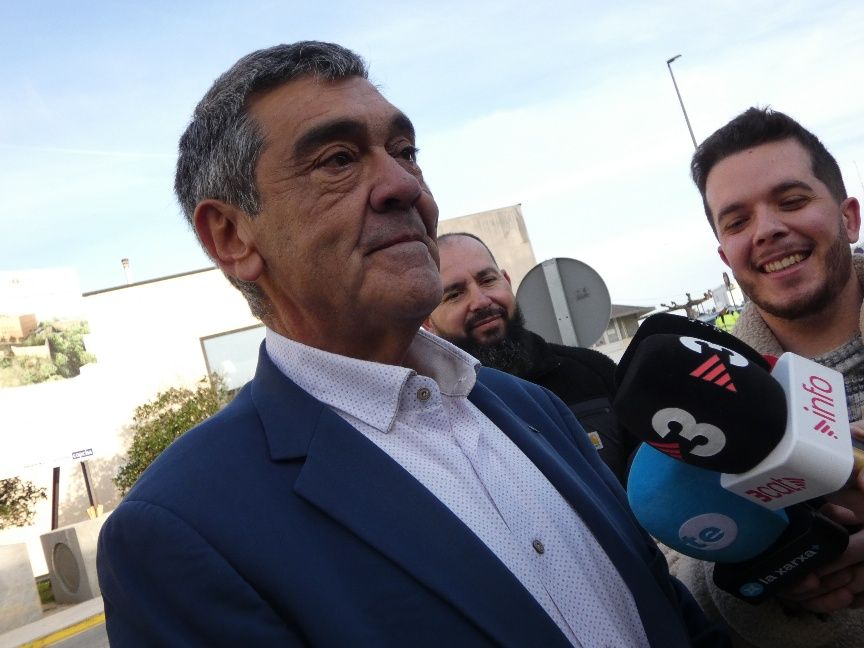 Joan Càstor Gonell visita les obres de l'ampliació de l'HUTVC