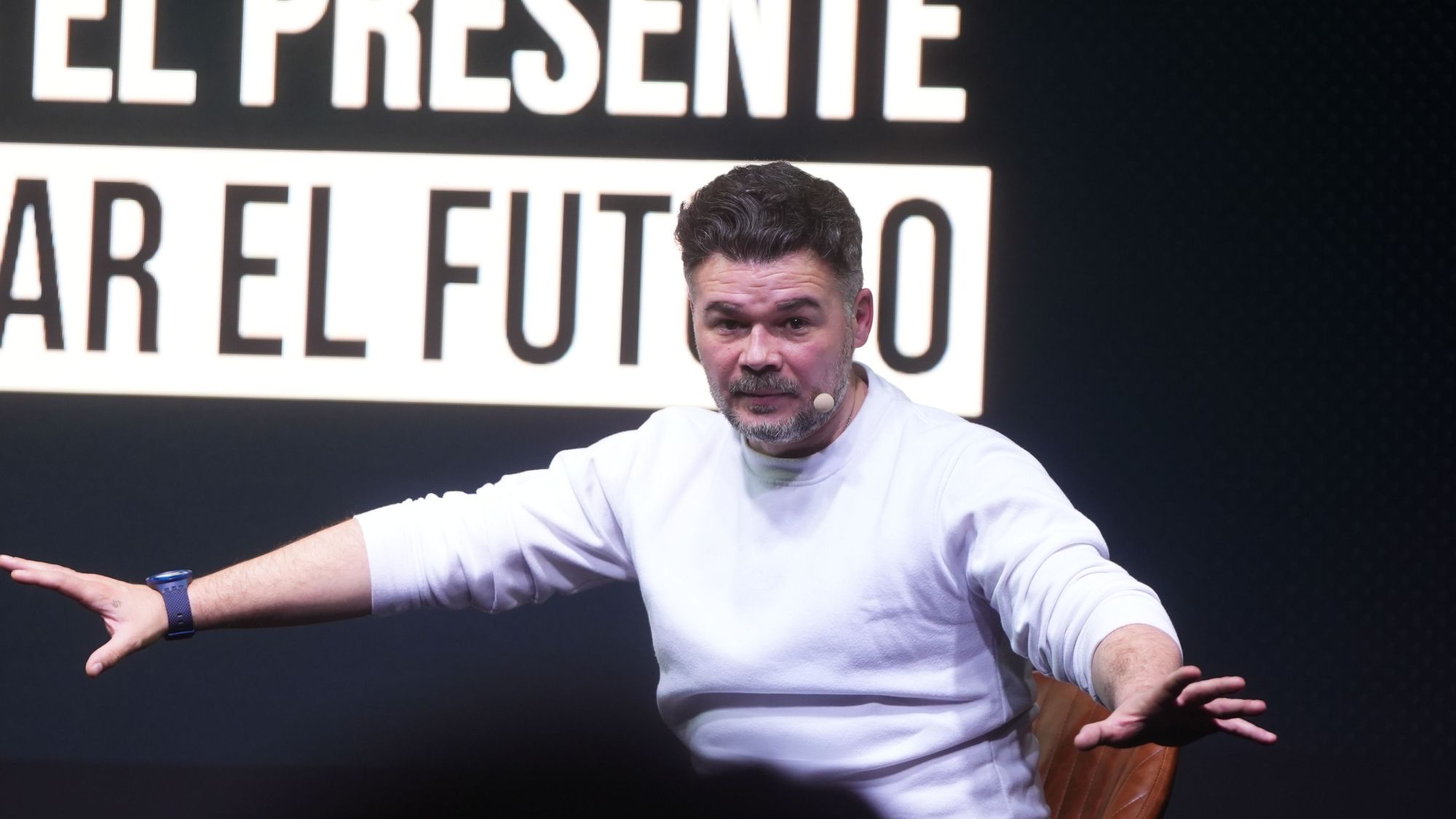 Gabriel Rufián, aquest dimecres a l'acte celebrat a Madrid (2)
