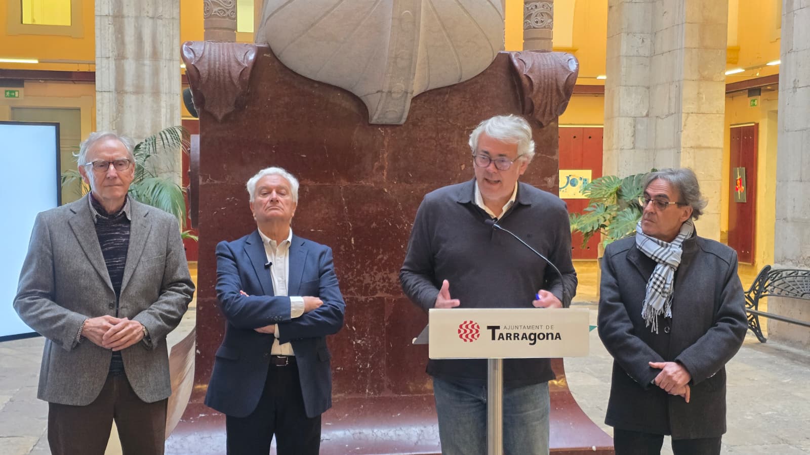 Jordi Sendra de Junts per Tarragona i la Plataforma de Mercaderies per l'Interior