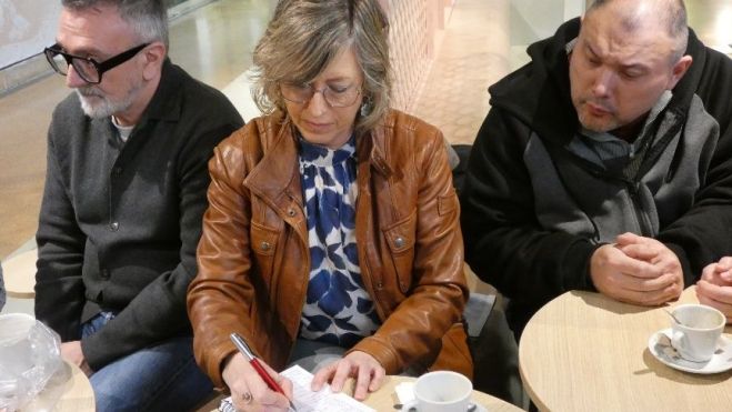 Primera sessió dels cafès ciutadans amb l’alcaldessa Mar Lleixà