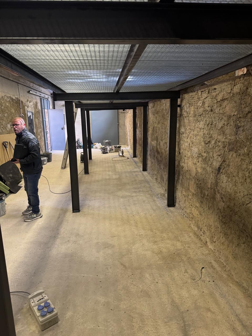 Obres a la Casa de colònies d'Engolasters 2