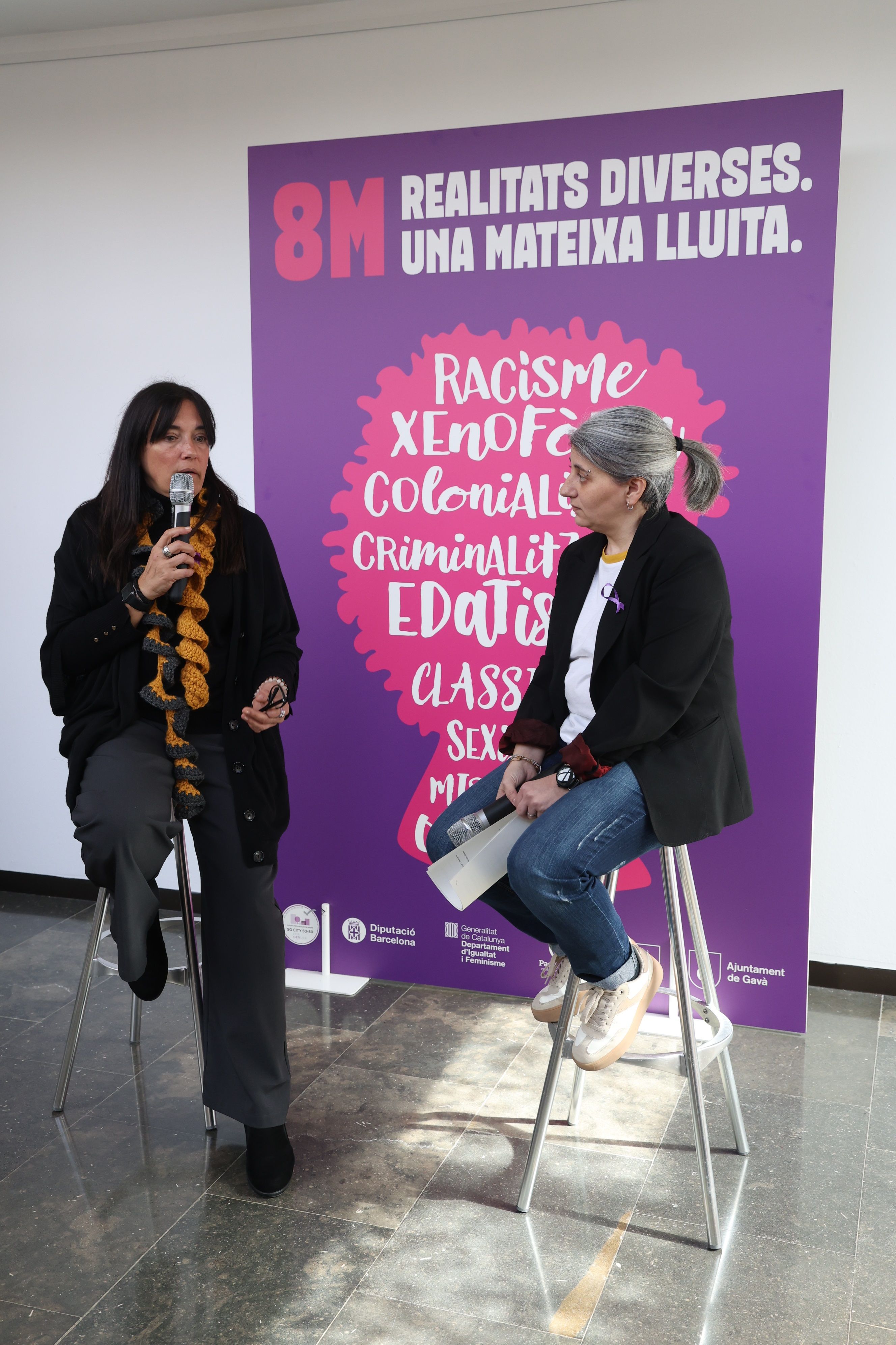 Gavà reivindica un 8M interseccional cultura, debat i visibilització de desigualtats 1