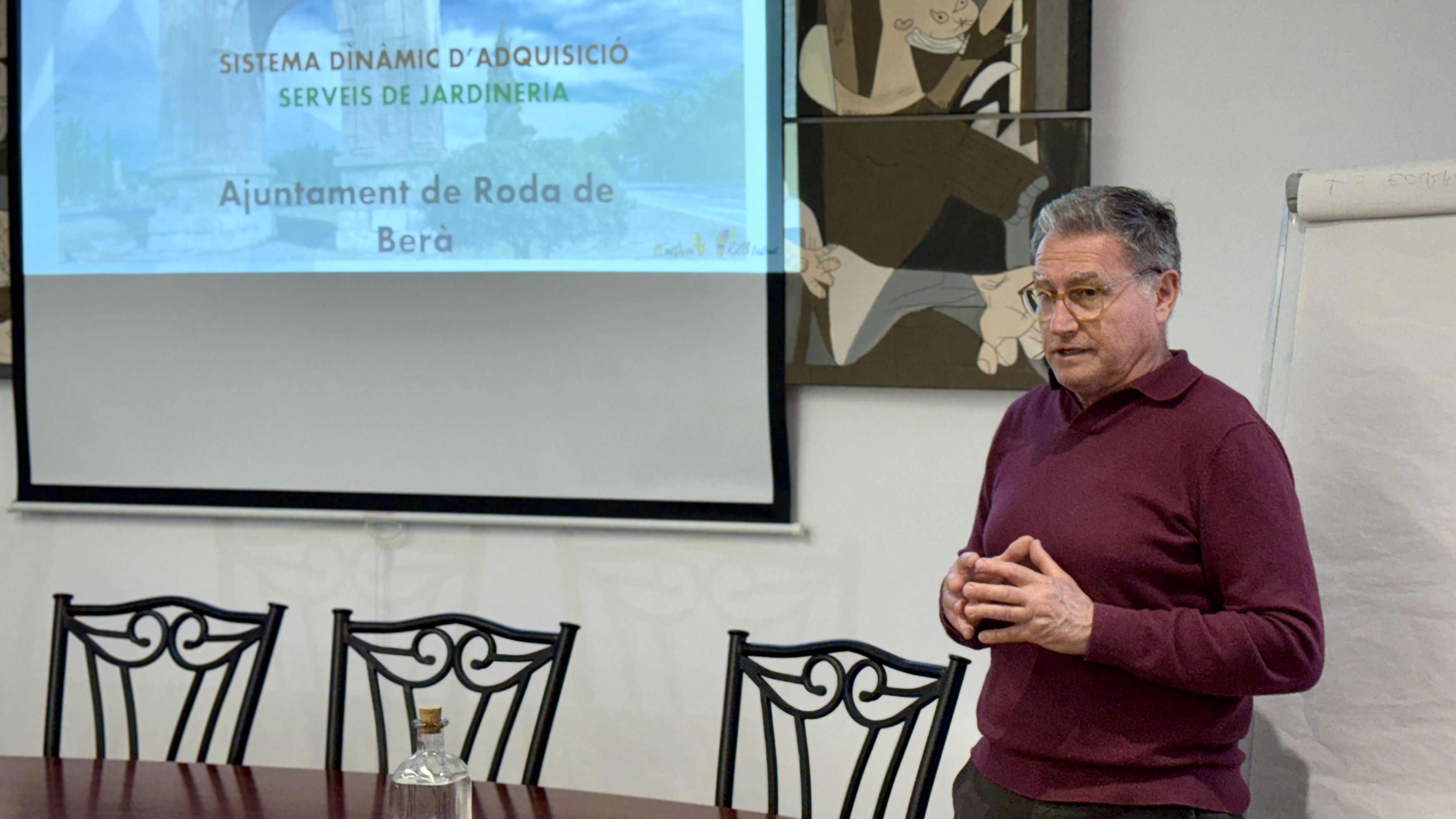 L'alcalde de Roda de Berà, Pere Virgili