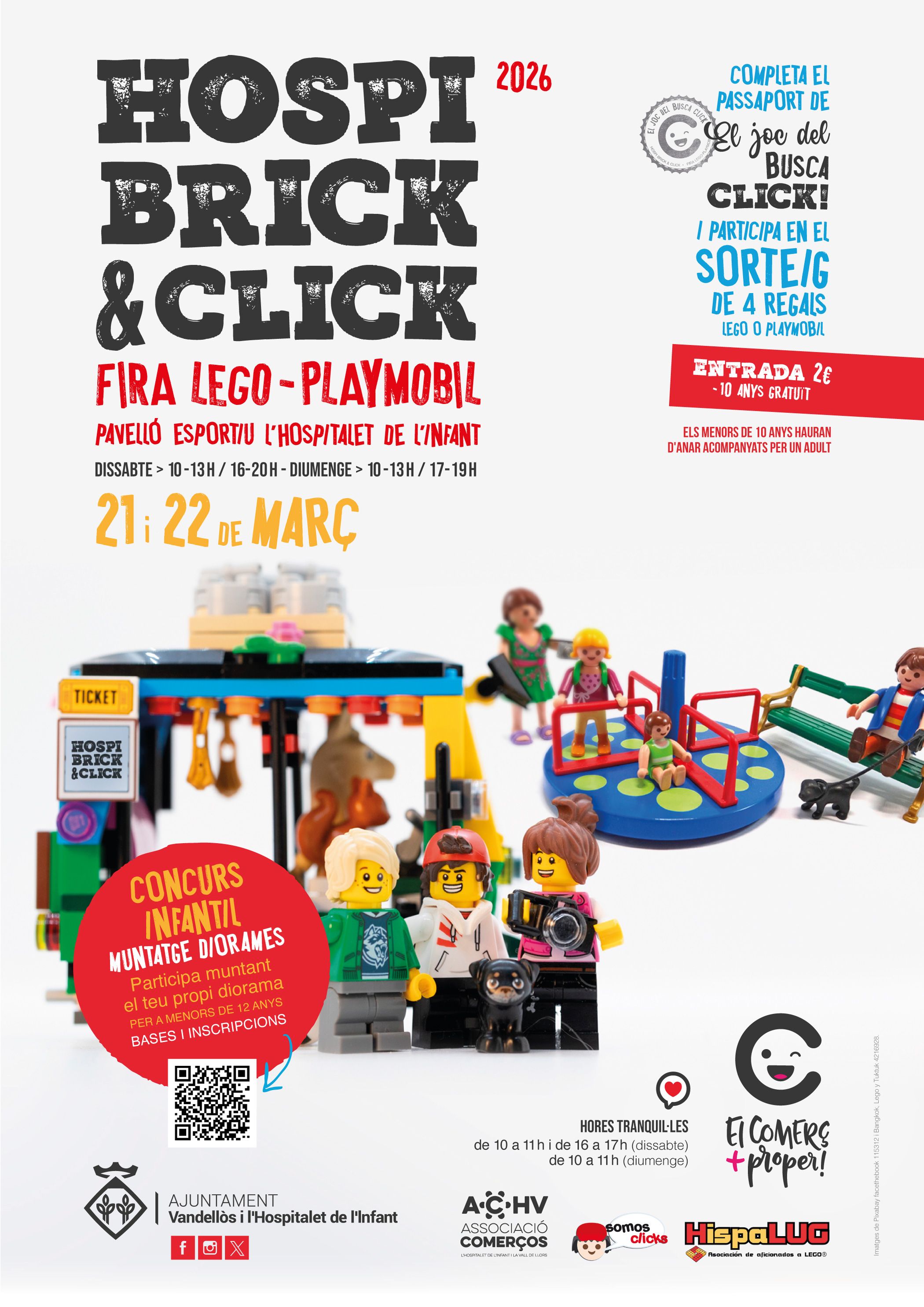 Cartell de l’HospiBrick & Click 2026