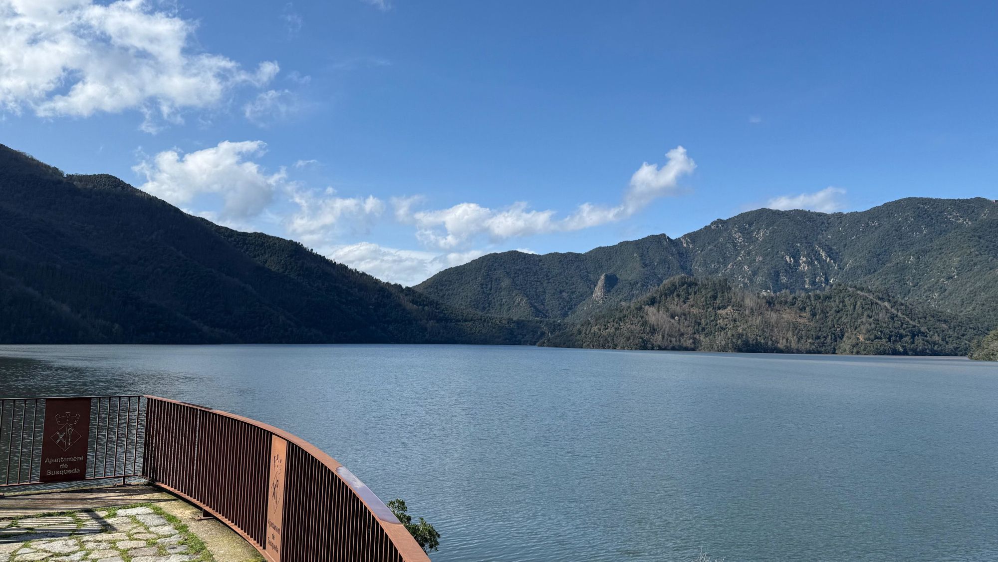 El pantà de Susqueda