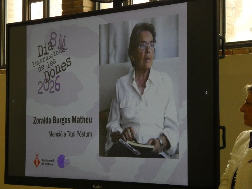 S’entreguen els Premis 8 M a les Dones Tortosines 3