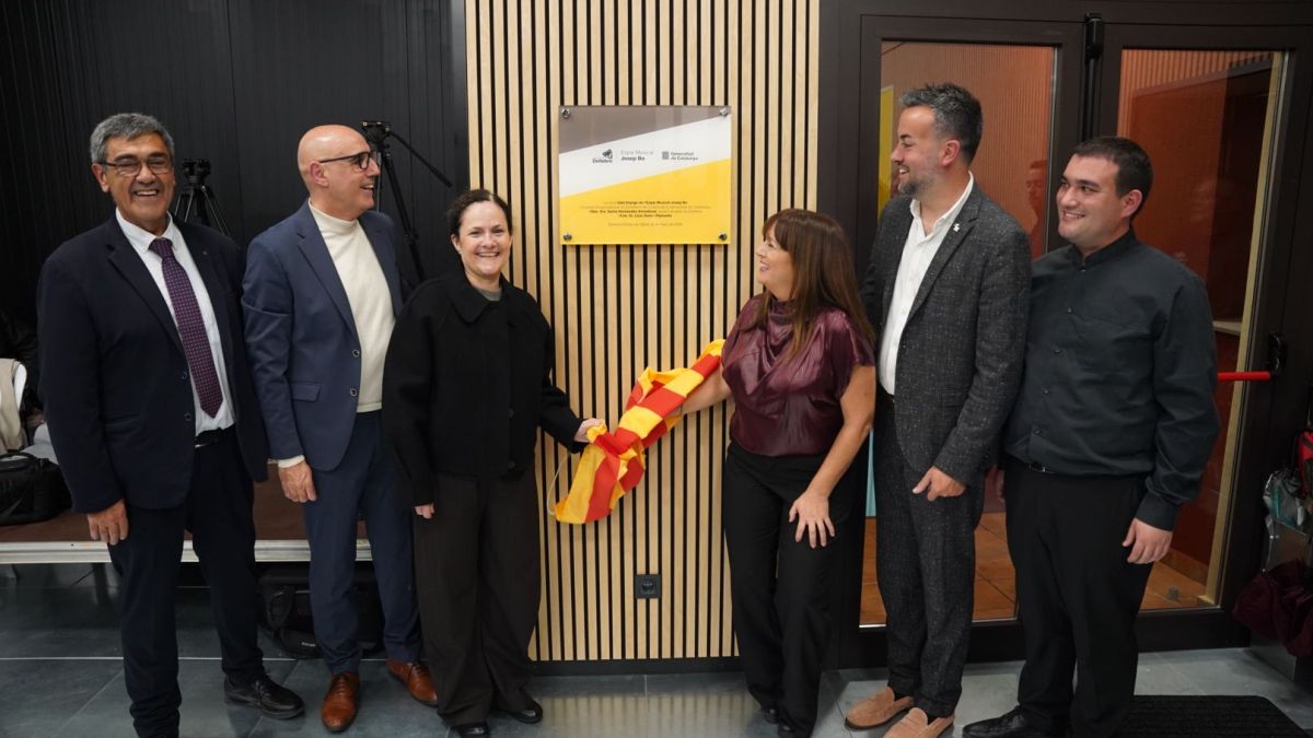Deltebre inaugura l’Espai Musical Josep Bo amb una nova sala d’assaig 2