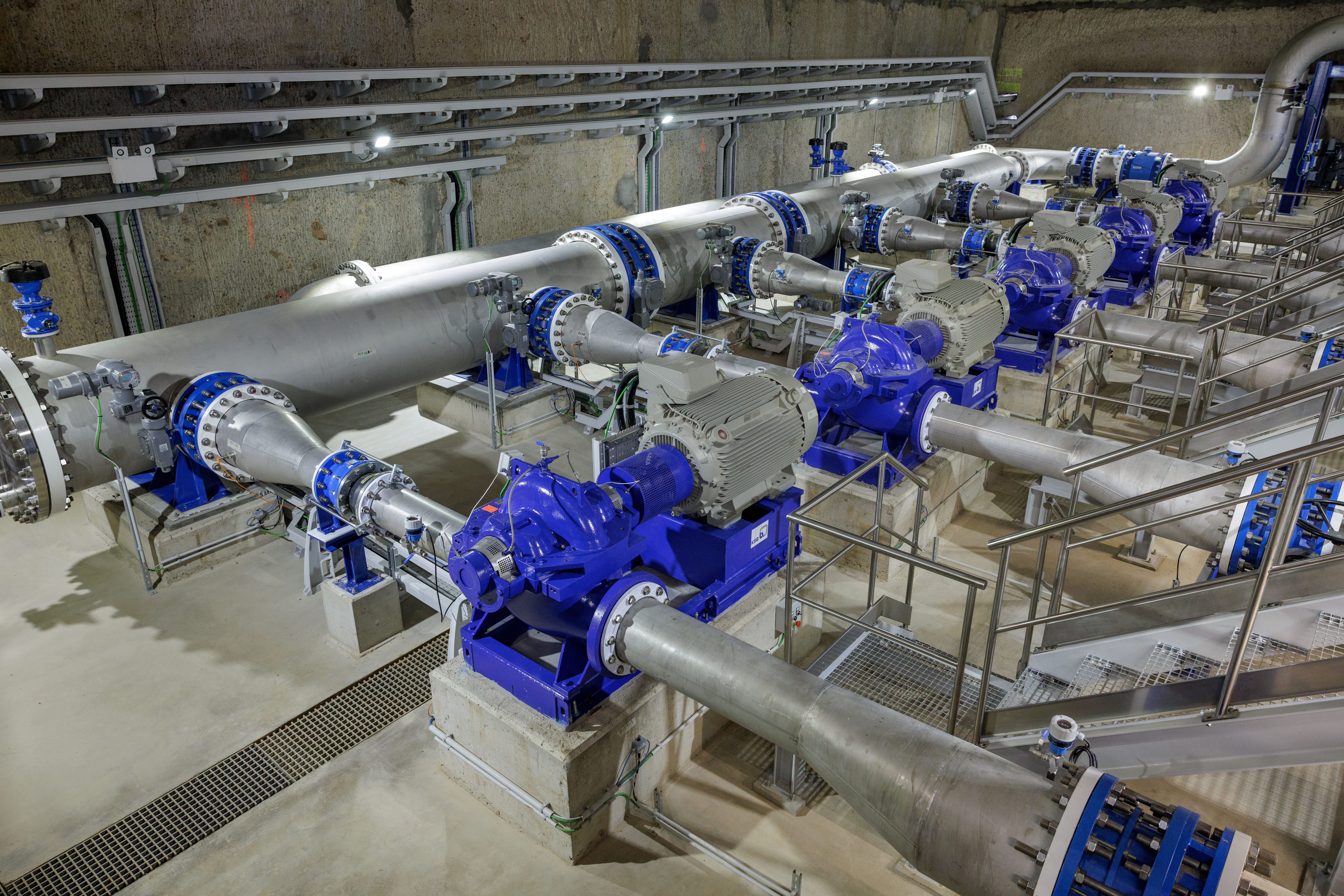 Ampliació de les instal·lacions de la planta potabilitzadora del Besòs.