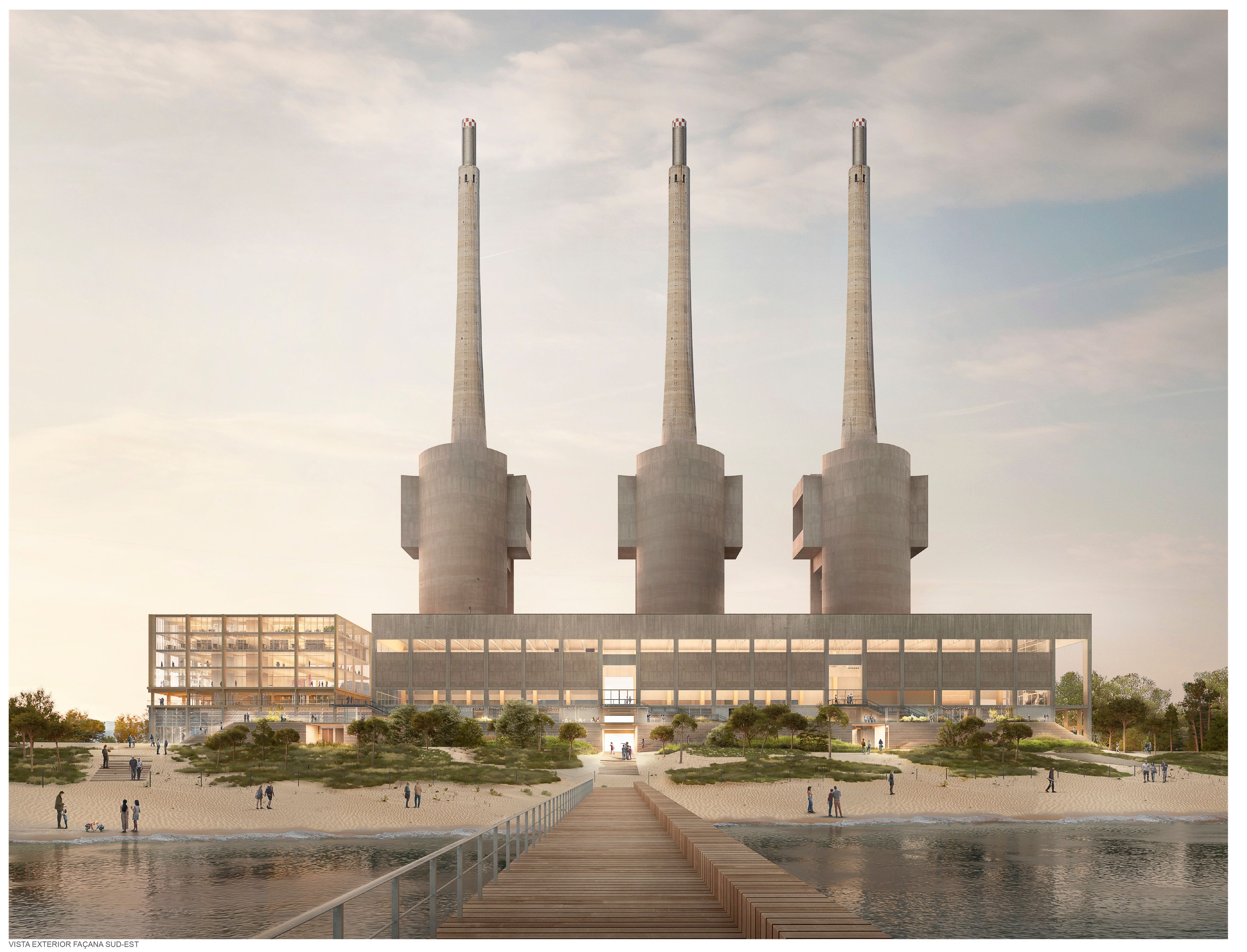 Una projecció de com es preveu que serà el Catalunya Media City (3) (1)