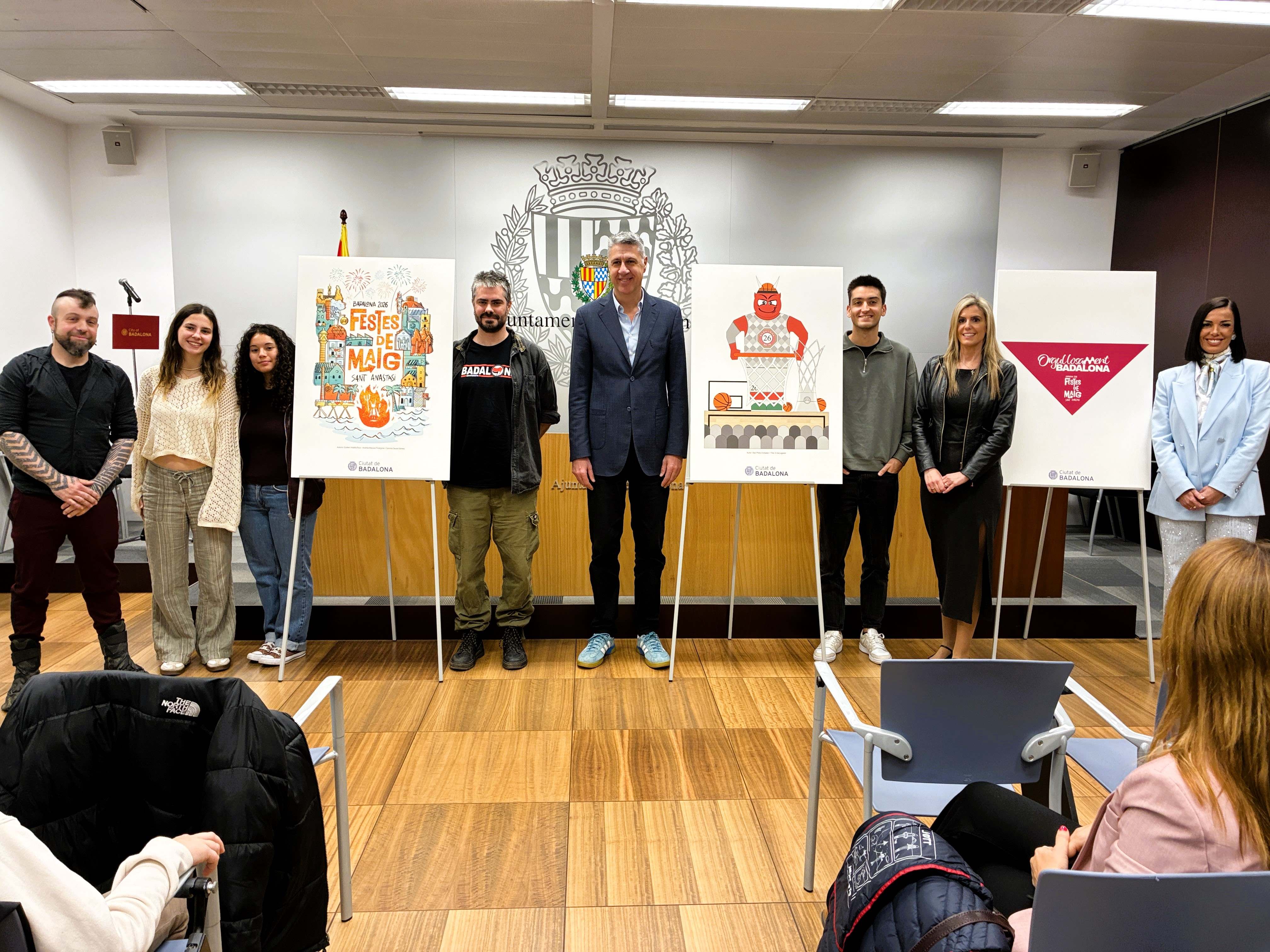 Foto conjunta Festes de Maig 2026 Badalona