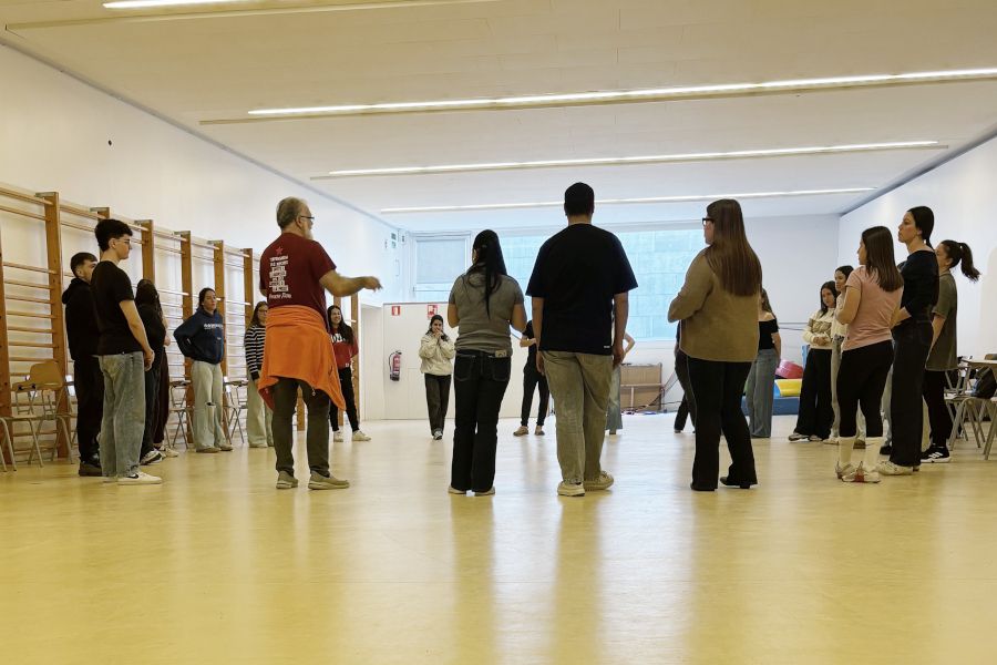 Taller formativo para alumnado de la FEPTS impartido por Jaume Belló | FOTO: Mil Maneras de Conectar