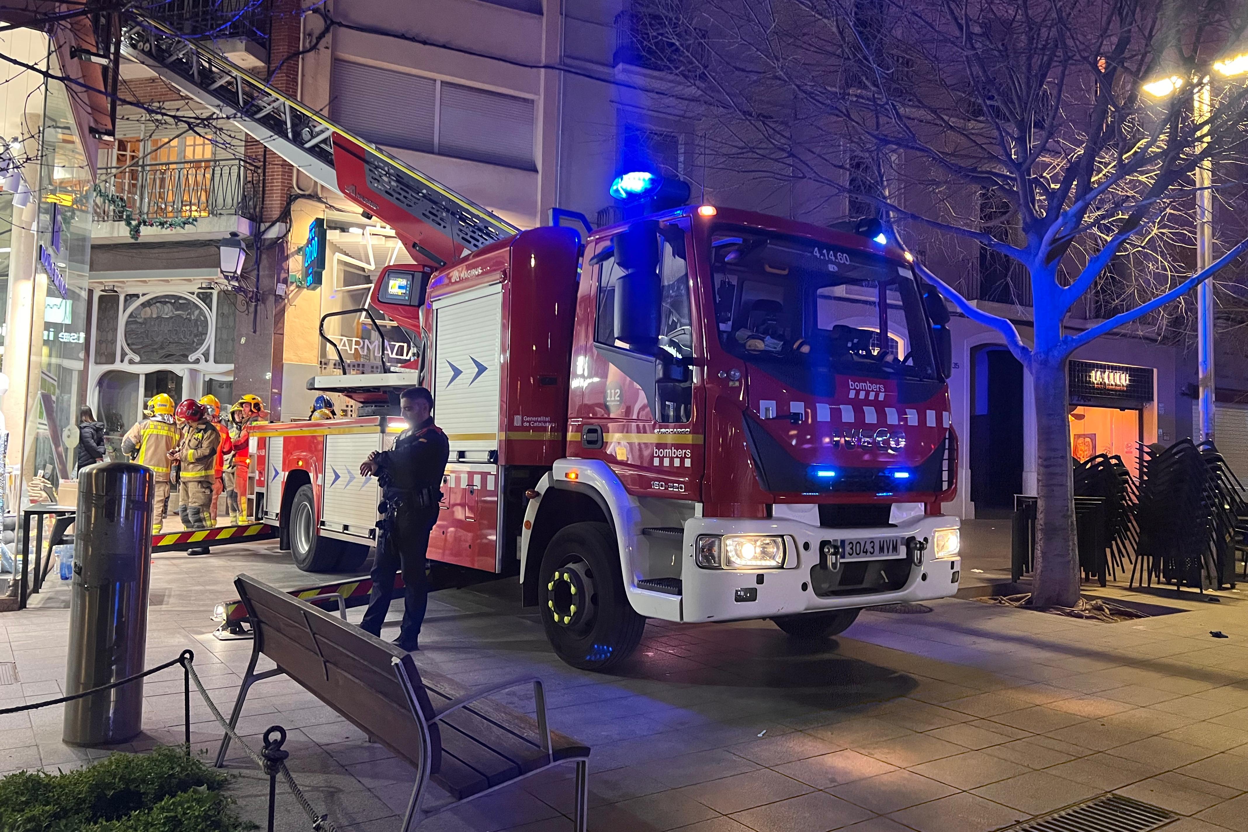 Foto d'arxiu dels Bombers